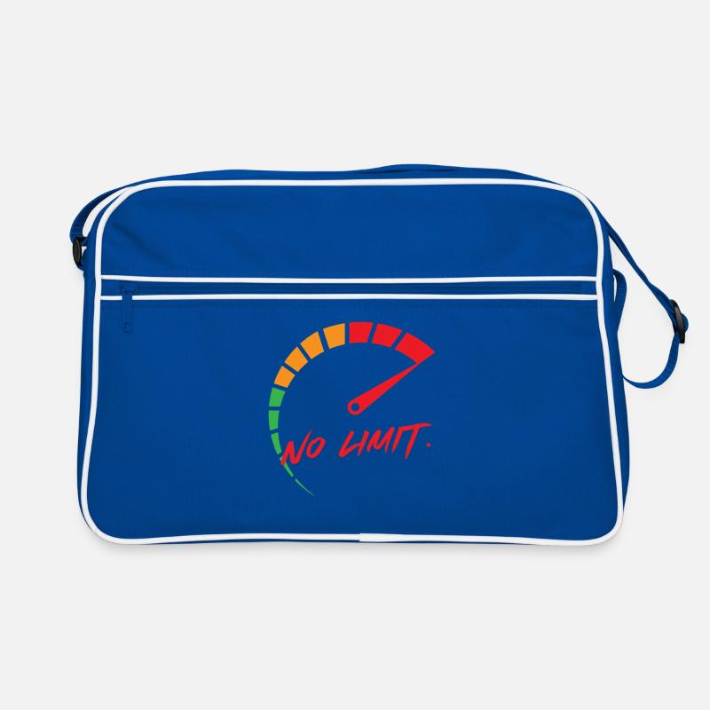 No limit: speed display Retro Bag