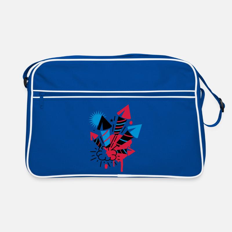 A firework Retro Bag