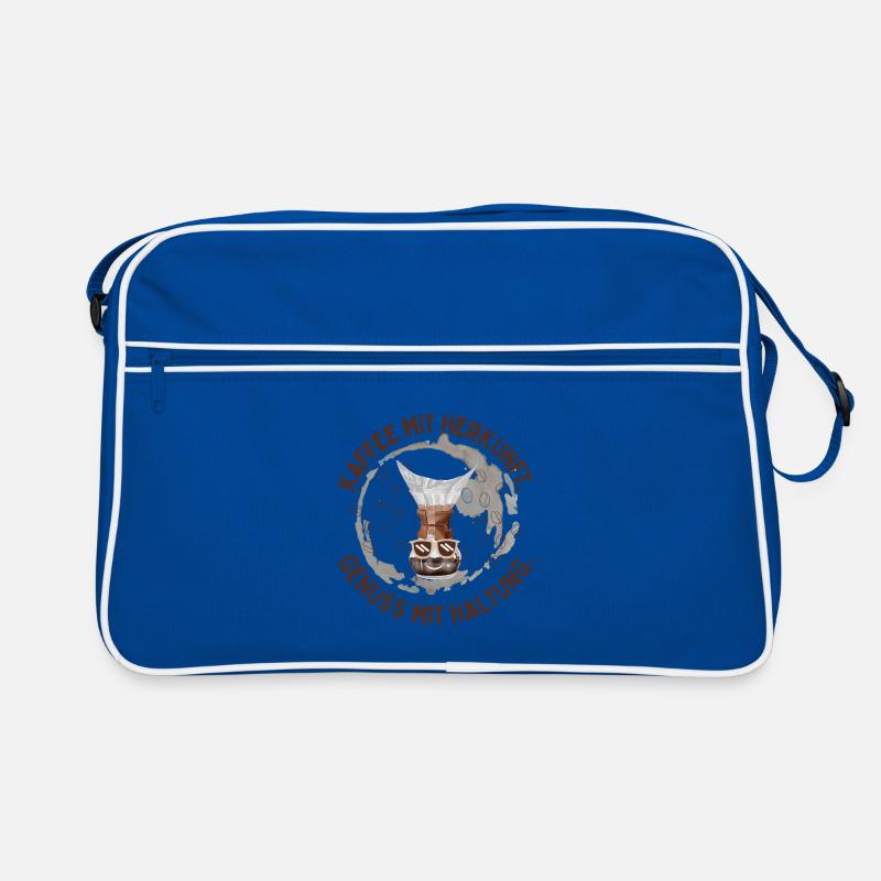 Coffee with origin – enjoyment with attitude Retro Bag