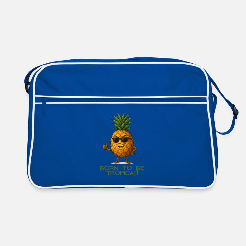 Tropical pineapple with style Retro Bag