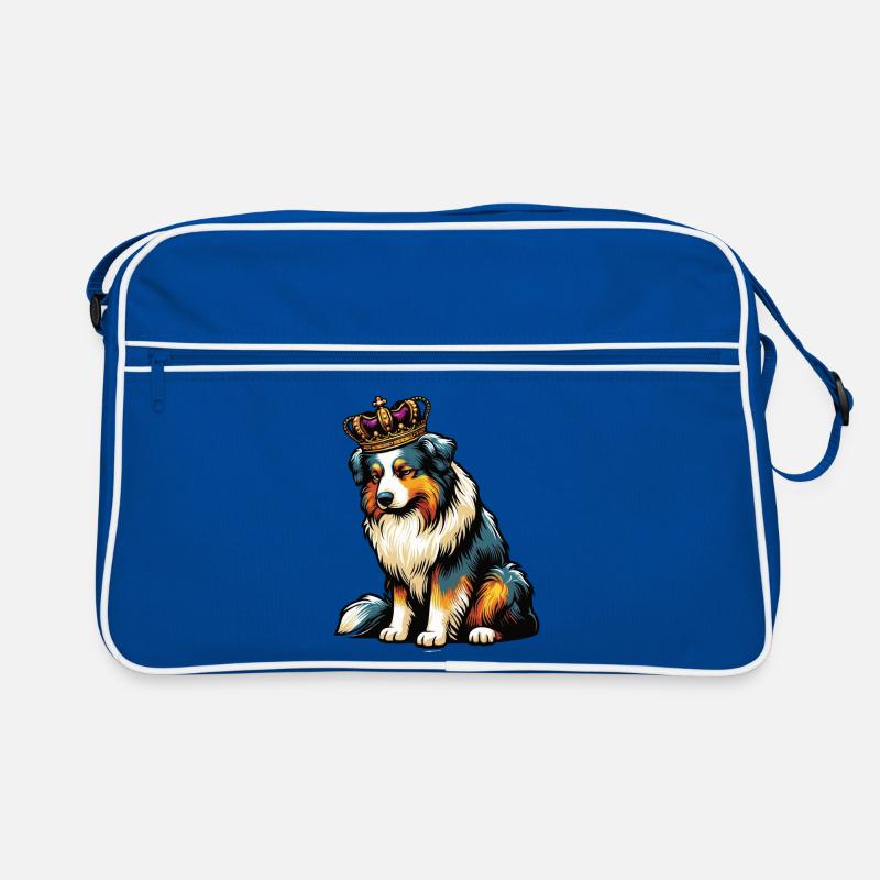 Australian Shepherd Aussie Aussiebesitzer Aussies Retro Tasche