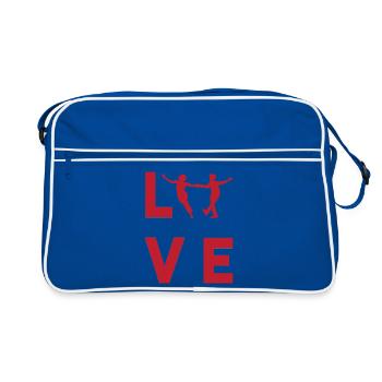 Swing Swing Music - Retro Bag - blue/white - Front
