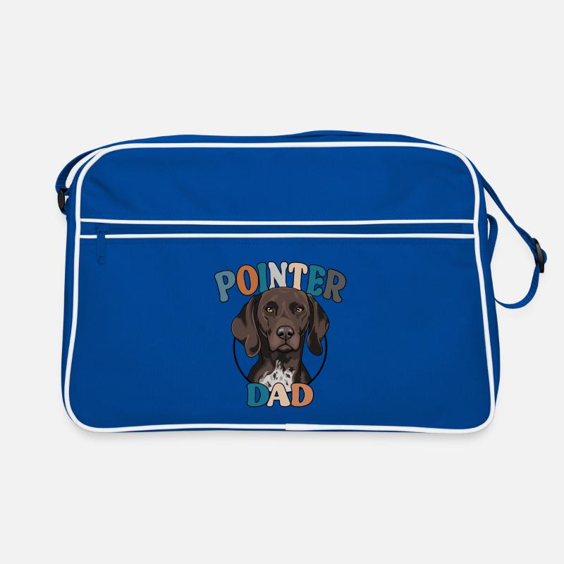 German Shorthaired Pointer Dad Dogs Dog Wilsigns Retro Bag