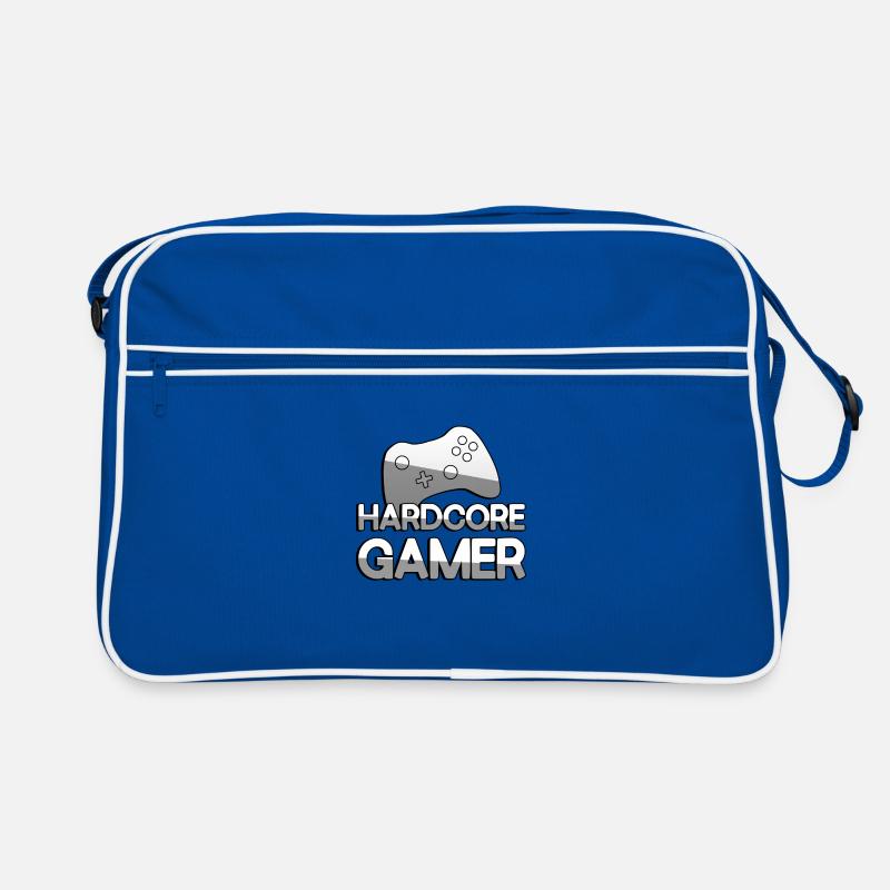 HARDCORE GAMER + Controller - Gaming Retro Bag