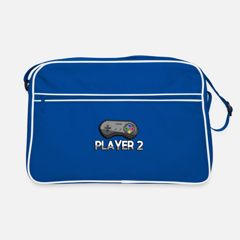 PLAYER 2 + SNES Controller - Gaming Retro Tasche