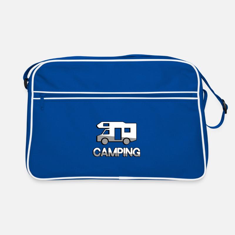 CAMPING + Caravane - Camping Sac Retro