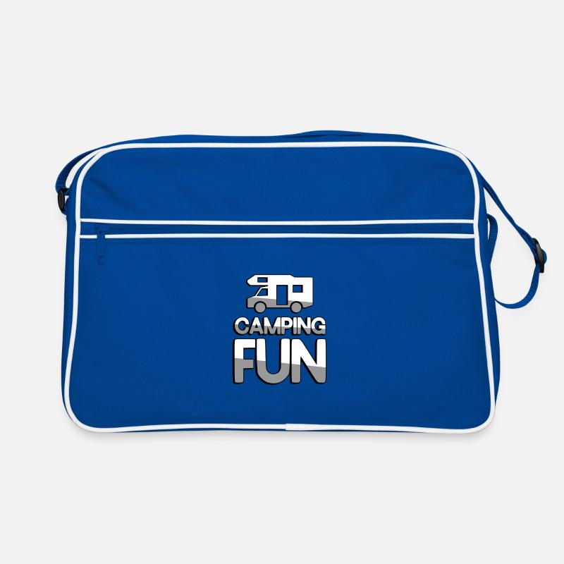 CAMPING FUN + Caravane - Camping Sac Retro