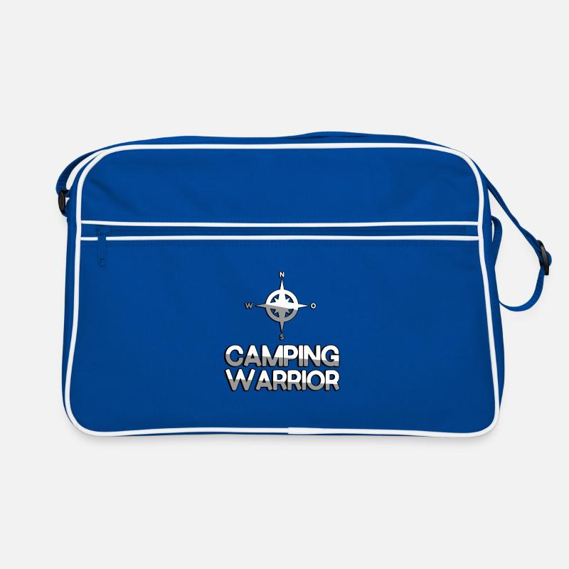 CAMPING WARRIOR + Boussole - Camping Sac Retro
