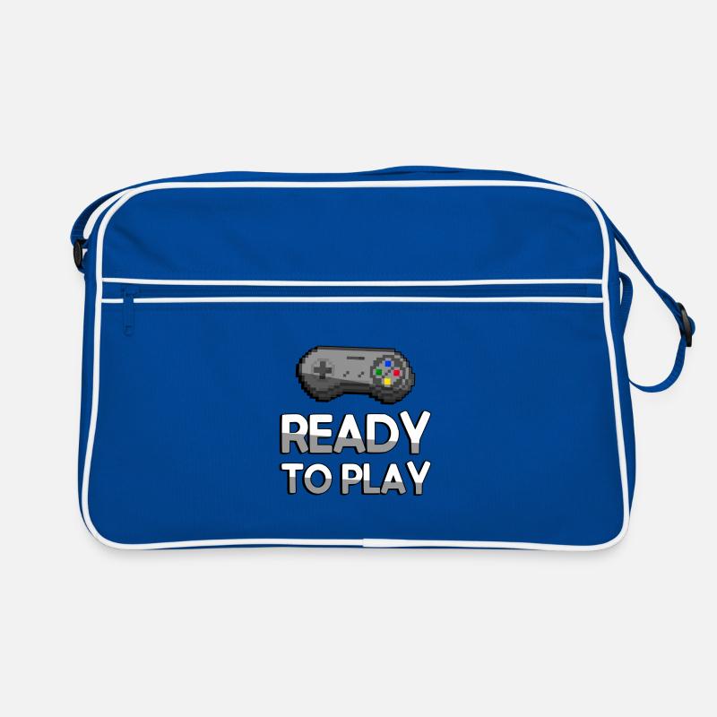 READY TO PLAY + SNES Controller - Gaming Retro Bag