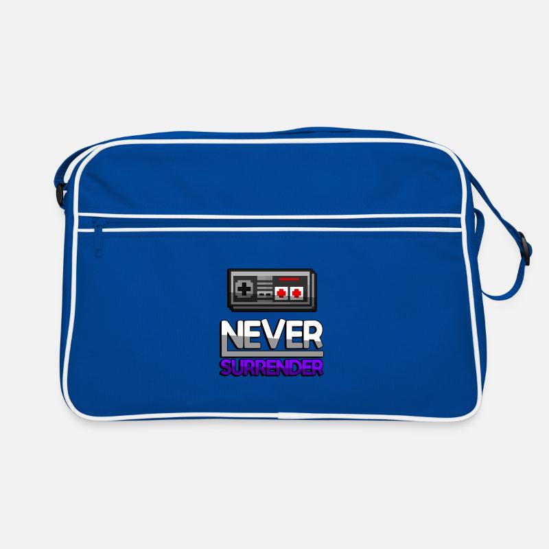 NEVER SURRENDER (Violet) + Contrôleur NES - Jeux Sac Retro