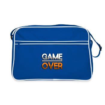 GAME OVER (Orange) - Jeux - Sac Retro - bleu/blanc - Devant