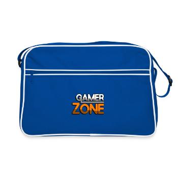 GAMER ZONE (Orange) - Jeux - Sac Retro - bleu/blanc - Devant