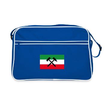 Extraction du drapeau NRW - Sac Retro - bleu/blanc - Devant