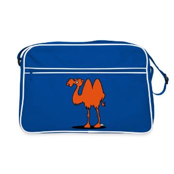 Chameau - Sac Retro - bleu/blanc - Devant