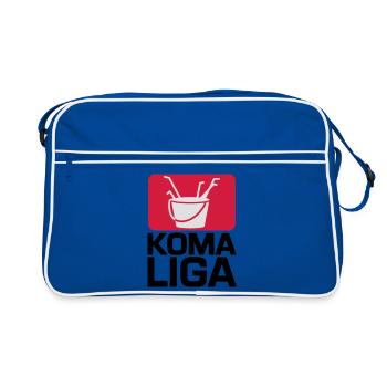 Koma Liga Mallorca - Retro Tasche - Blau/Weiß - Vorne