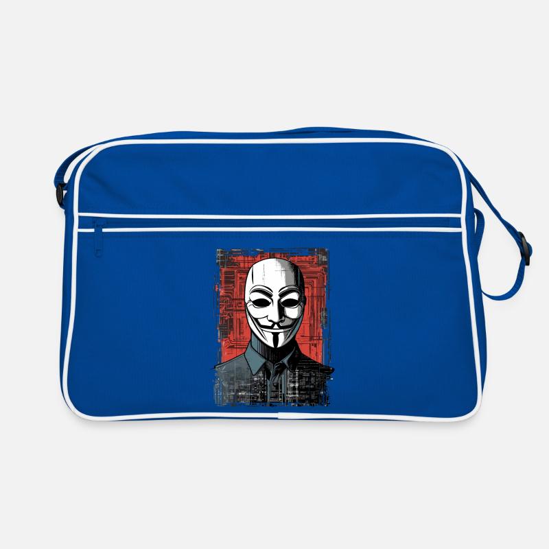 Anonymous Mask Retro Bag