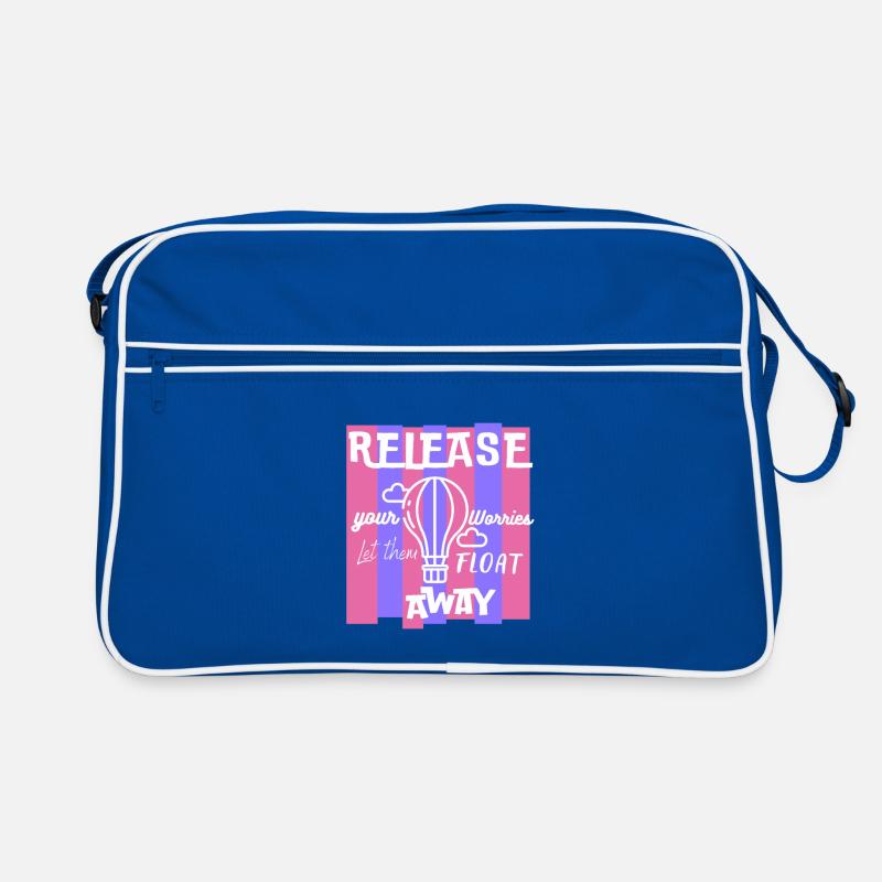 Release Your Worries Float Away Retro Bag