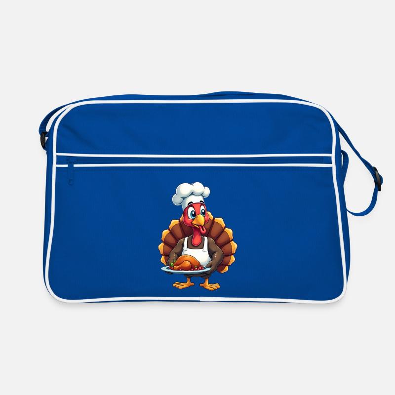 Cuisinier de dinde de Thanksgiving Thanksgiving Sac Retro