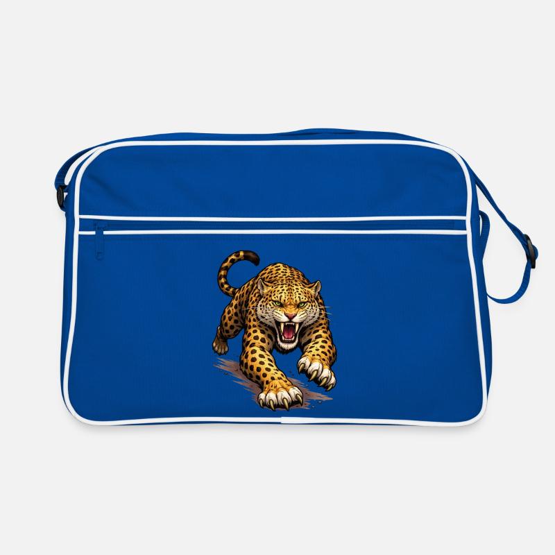 Leopard Animal Comic Retro Bag