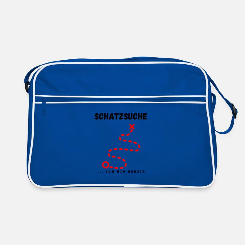 Schatzsuche_ich_bin_bereit Retro Bag