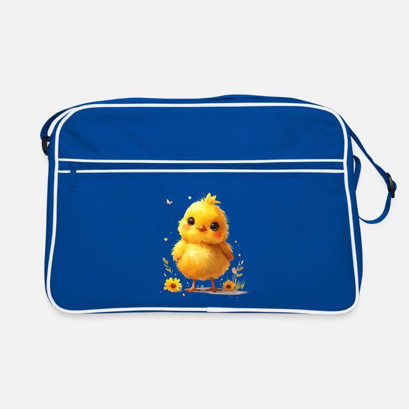 Cute chick suitable for spring Retro Bag