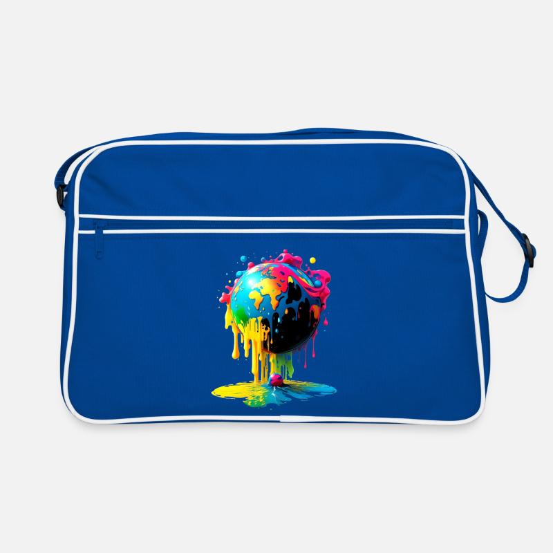 Globe - Earth - Globe Retro Bag