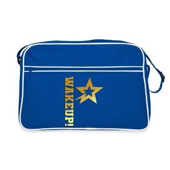 Wakeup Gold Star Édition Édition Limitée - Sac Retro - bleu/blanc - Devant