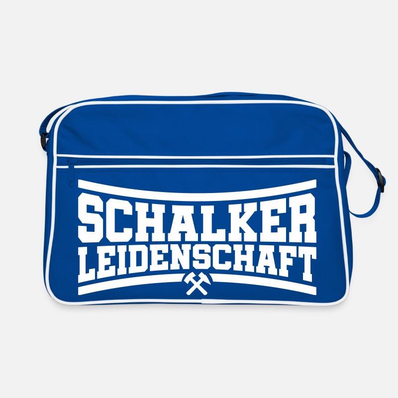 Schalker Leidenschaft Gelsenkirchen | Farbe ändern Retro Tasche