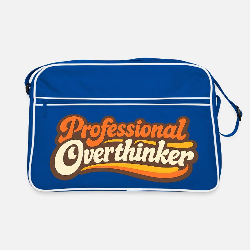 PROFESSIONAL OVERTHINKER Retro Retro Tasche