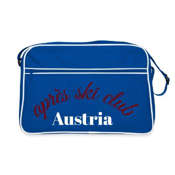 Après Ski Club Austria - Sac Retro - bleu/blanc - Devant
