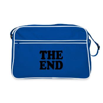 The end - Sac Retro - bleu/blanc - Devant