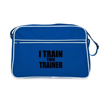 I train your trainer - Sac Retro - bleu/blanc - Devant