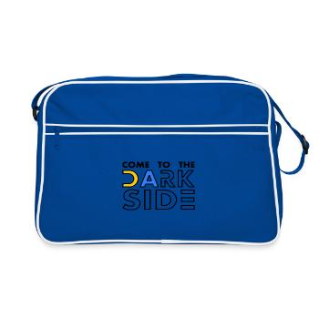 come to the dark side - Sac Retro - bleu/blanc - Devant