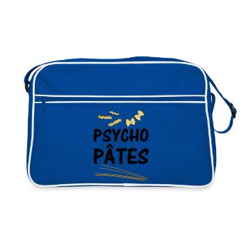 Psycho Pâtes - Sac Retro - bleu/blanc - Devant