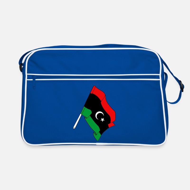 Flag Libya Retro Bag