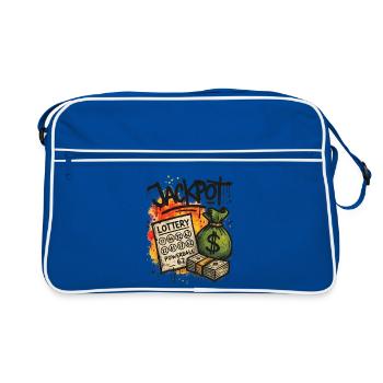 Graffiti Art Jackpot Loterie - Sac Retro - bleu/blanc - Devant