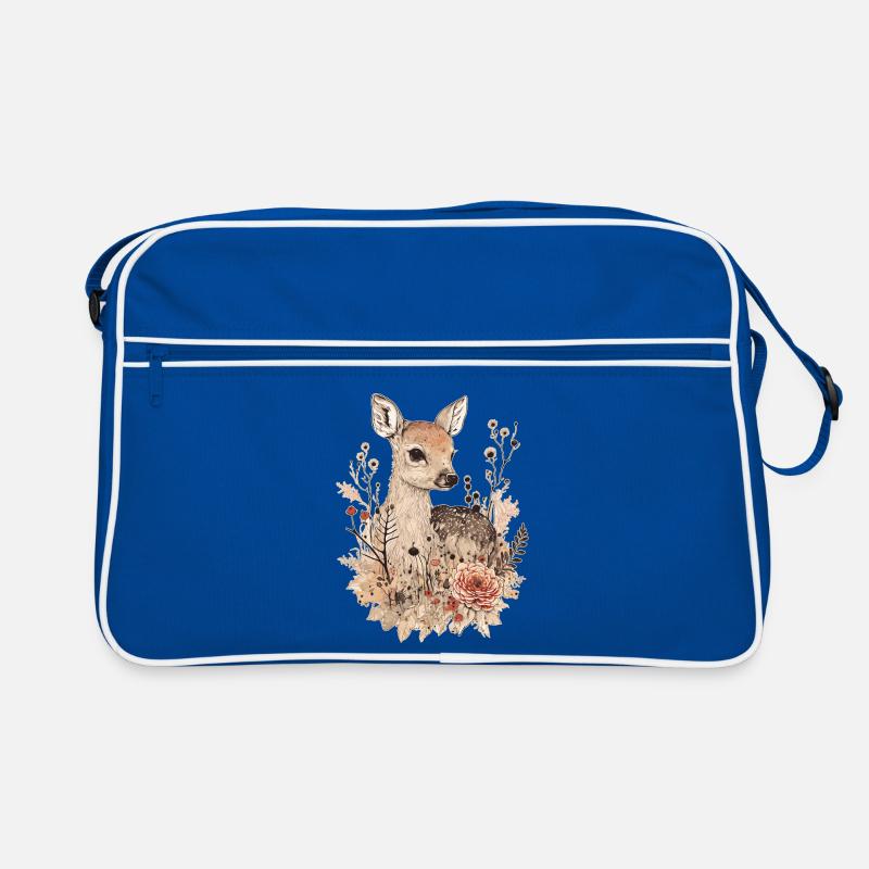roe deer Retro Bag