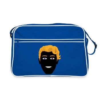 HETEROCHROMIA EYES #2 - nice people - Retro Bag - blue/white - Front