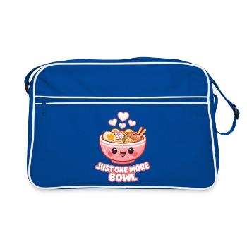 Bol de Ramen Kawaii - Sac Retro - bleu/blanc - Devant