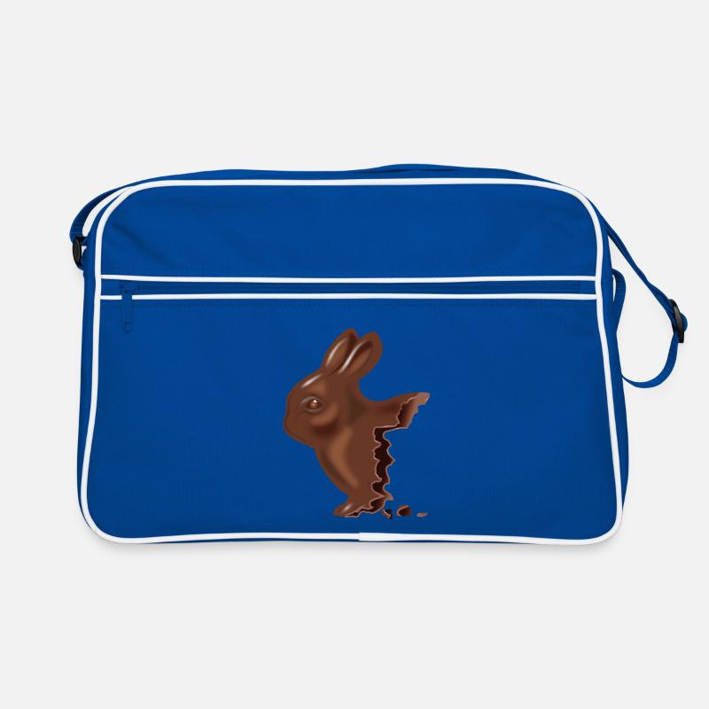 Bitten chocolate Easter bunny Retro Bag