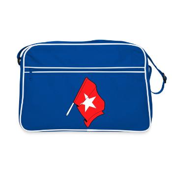 Fiers de Maastricht - Sac Retro - bleu/blanc - Devant