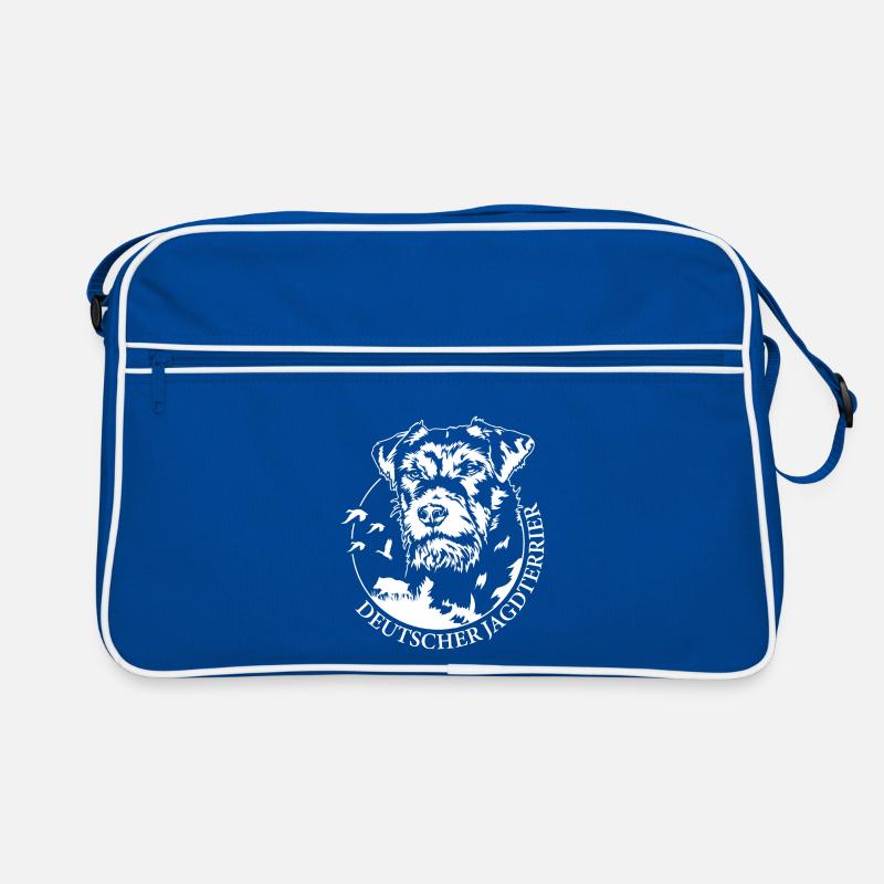 Deutscher Jagdterrier Jagdhunde Hunde Wilsigns Retro Tasche