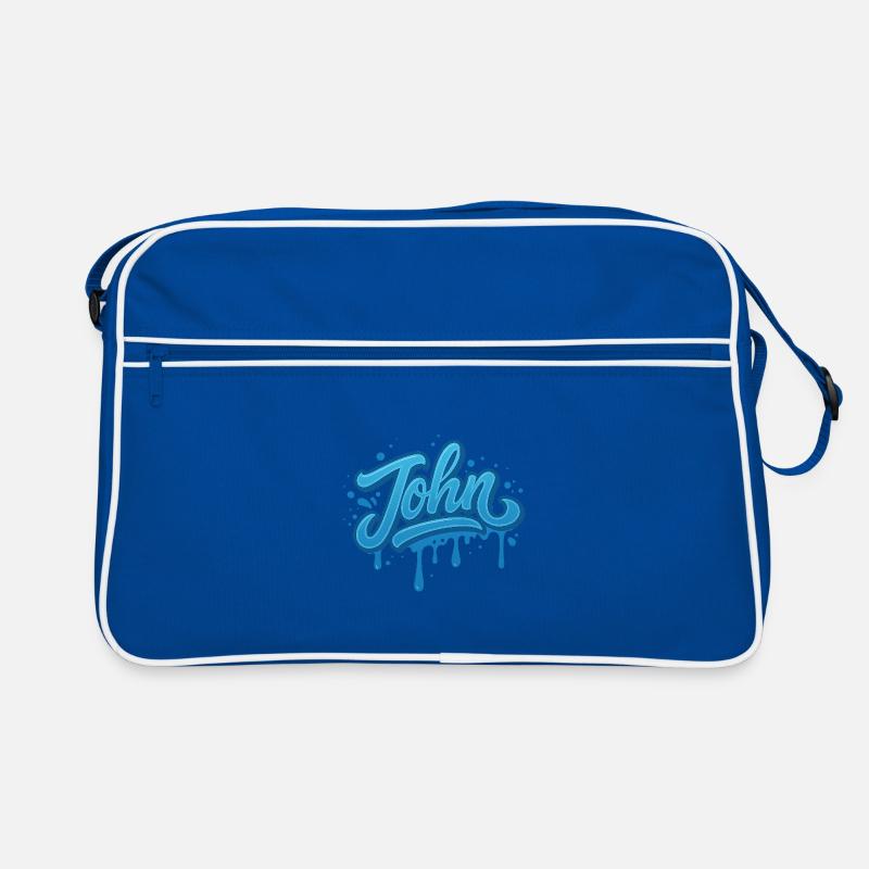 Graffiti JOHN Prénom cadeau idéal imprimable sur t Sac Retro