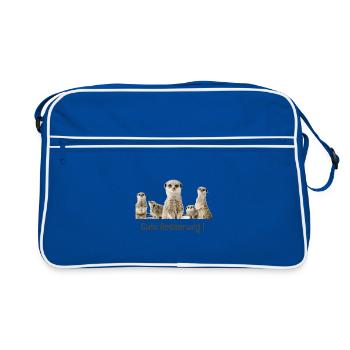 Get well soon - Retro Bag - blue/white - Front