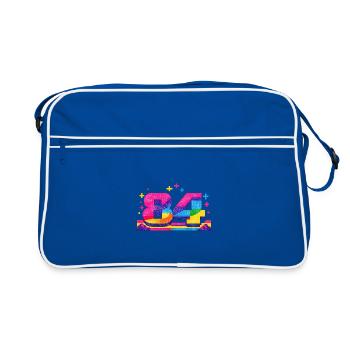 numero_84 - Retro Bag - blue/white - Front