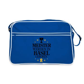 Masters Basel - Retro Bag - blue/white - Front