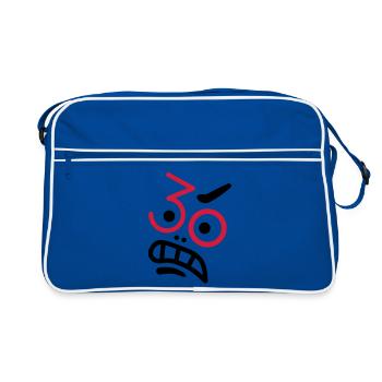 Ups, 30 Jahre ! - Retro Tasche - Blau/Weiß - Vorne