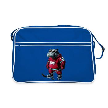 Nilpferde Eishockey - Retro Bag - blue/white - Front