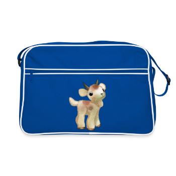 Chèvre naine - Sac Retro - bleu/blanc - Devant