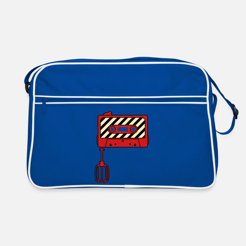 Mixtape vs. Mixer – Retro Musik Kult Design Retro Tasche